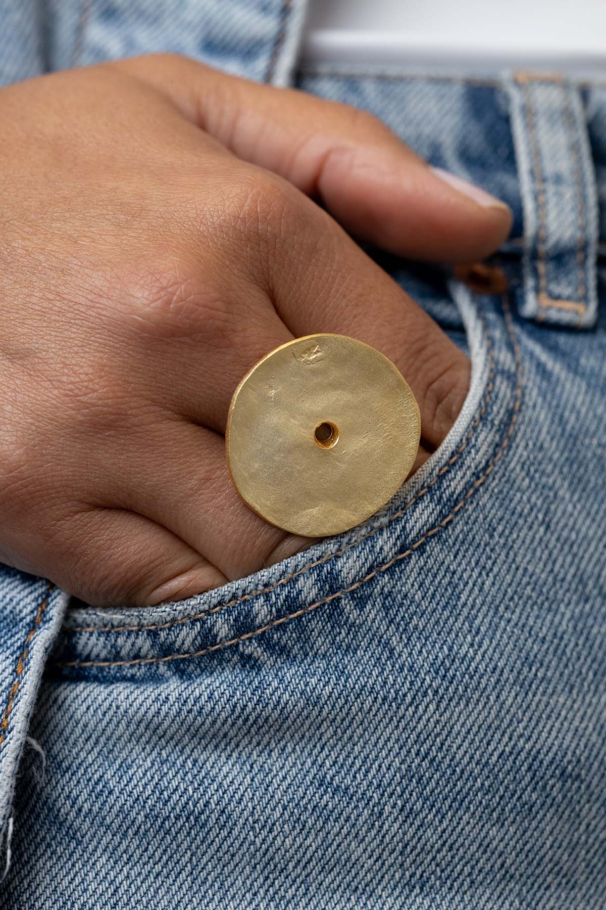 Anillo TAO plata mate