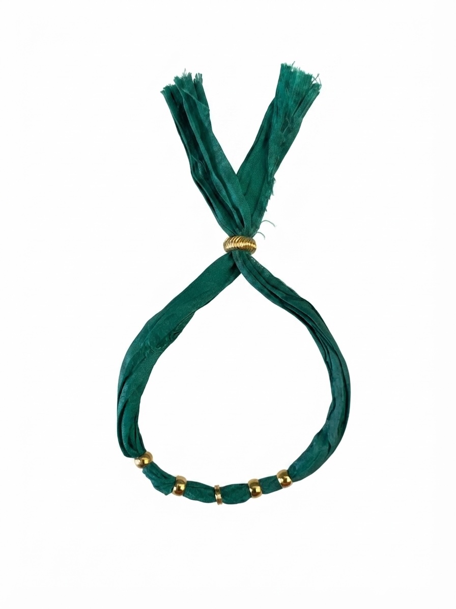 Pulsera Verde Petroleo