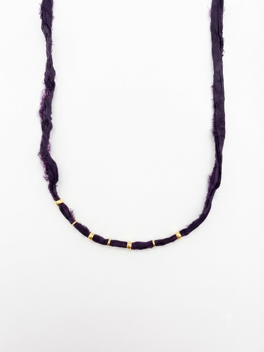 Collar Negro Arándano