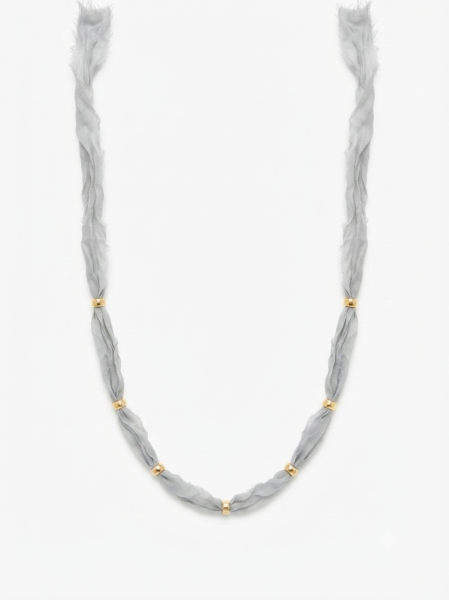 Collar Gris Niebla